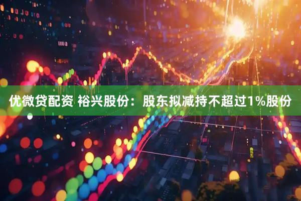 优微贷配资 裕兴股份:股东拟减持不超过1%股份
